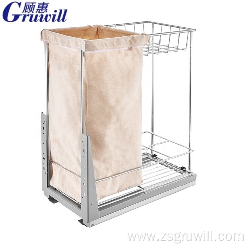 Kitchen Storage cloth bag Cabinet pull basket